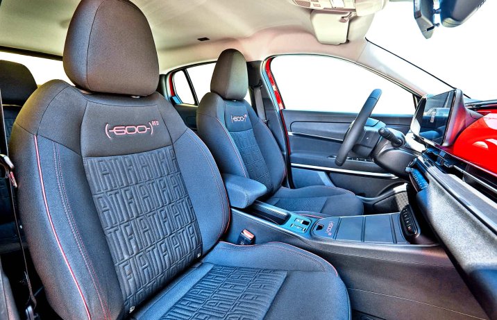 FIAT (600) RED – fotele