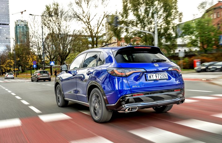 Honda ZR-V e:HEV 2.0 i-MMD 2WD (2023) – test – tył