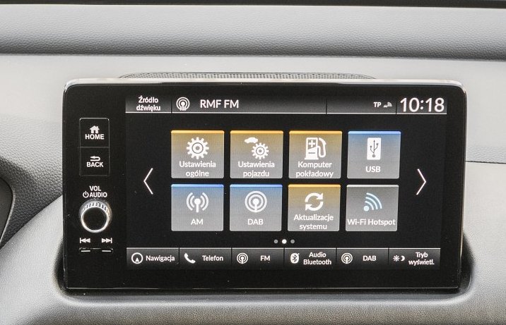 Honda ZR-V e:HEV 2.0 i-MMD 2WD (2023) – test – system operacyjny