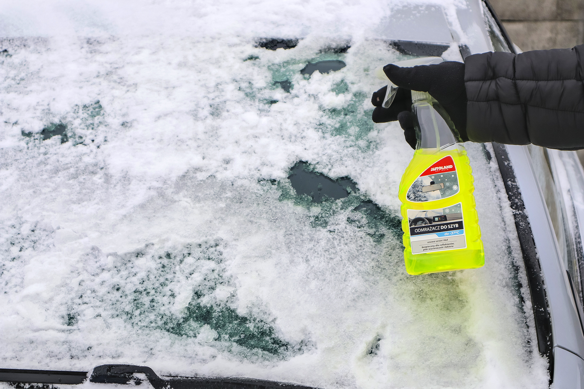 test odmrazacza do szyb_aplikacja preparatu