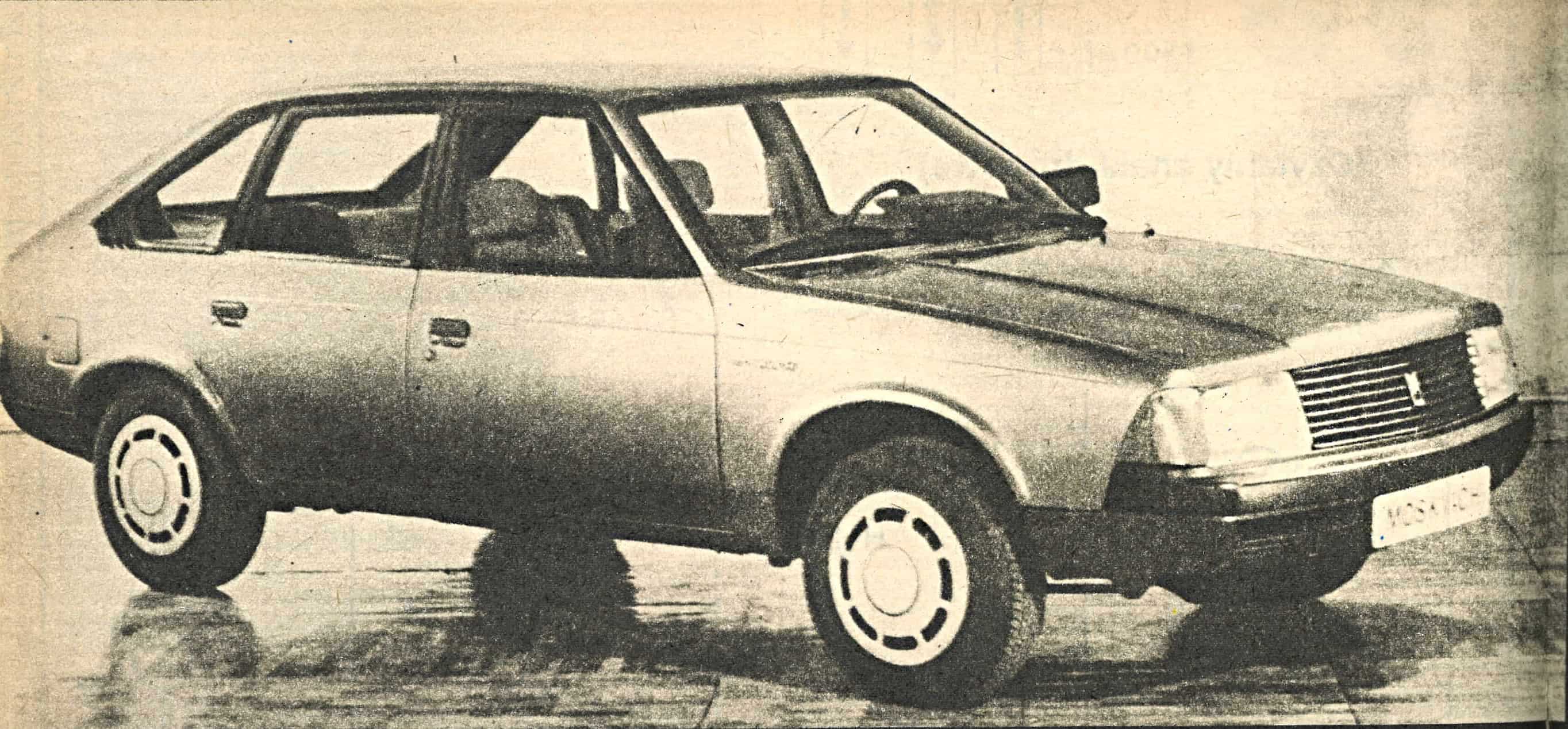 Moskwicz 2141 bok i przód