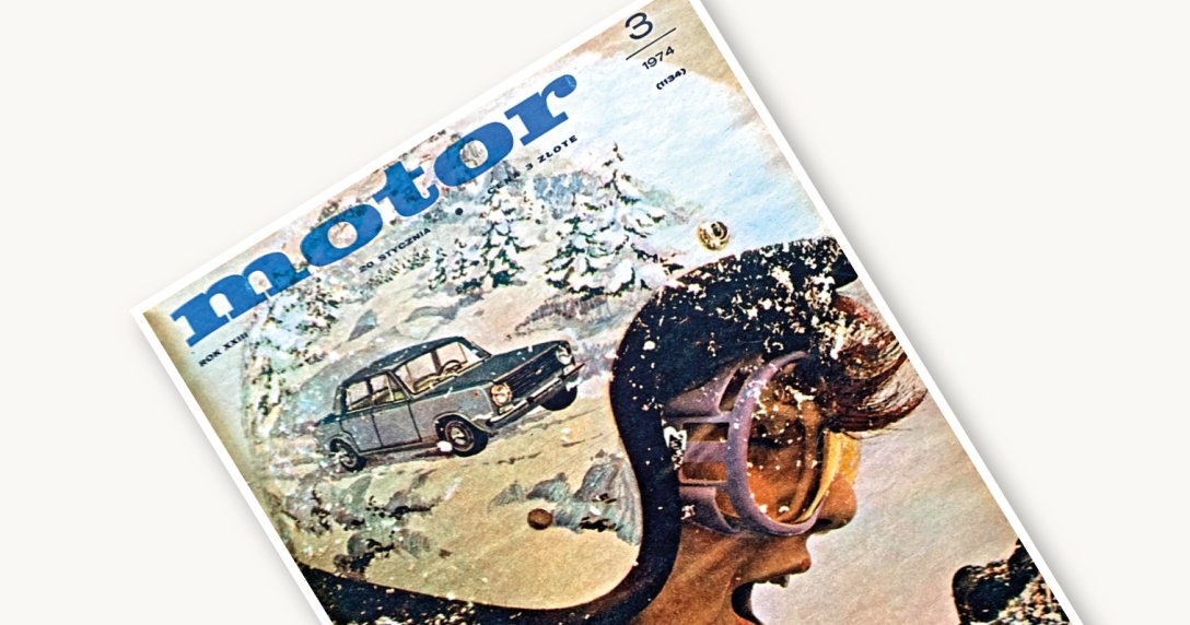 Okładka Motor nr 4 z 1974 r.