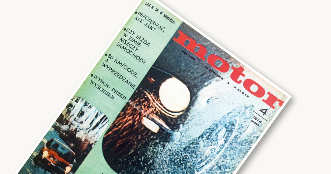 Okładka Motor 4 z 1974 r