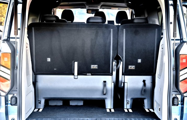 Ford Tourneo Custom – trzeci rząd foteli