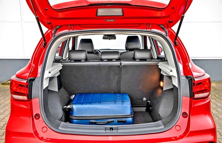 MG ZS 1.0T-GDI AUT Exclusive – bagażnik