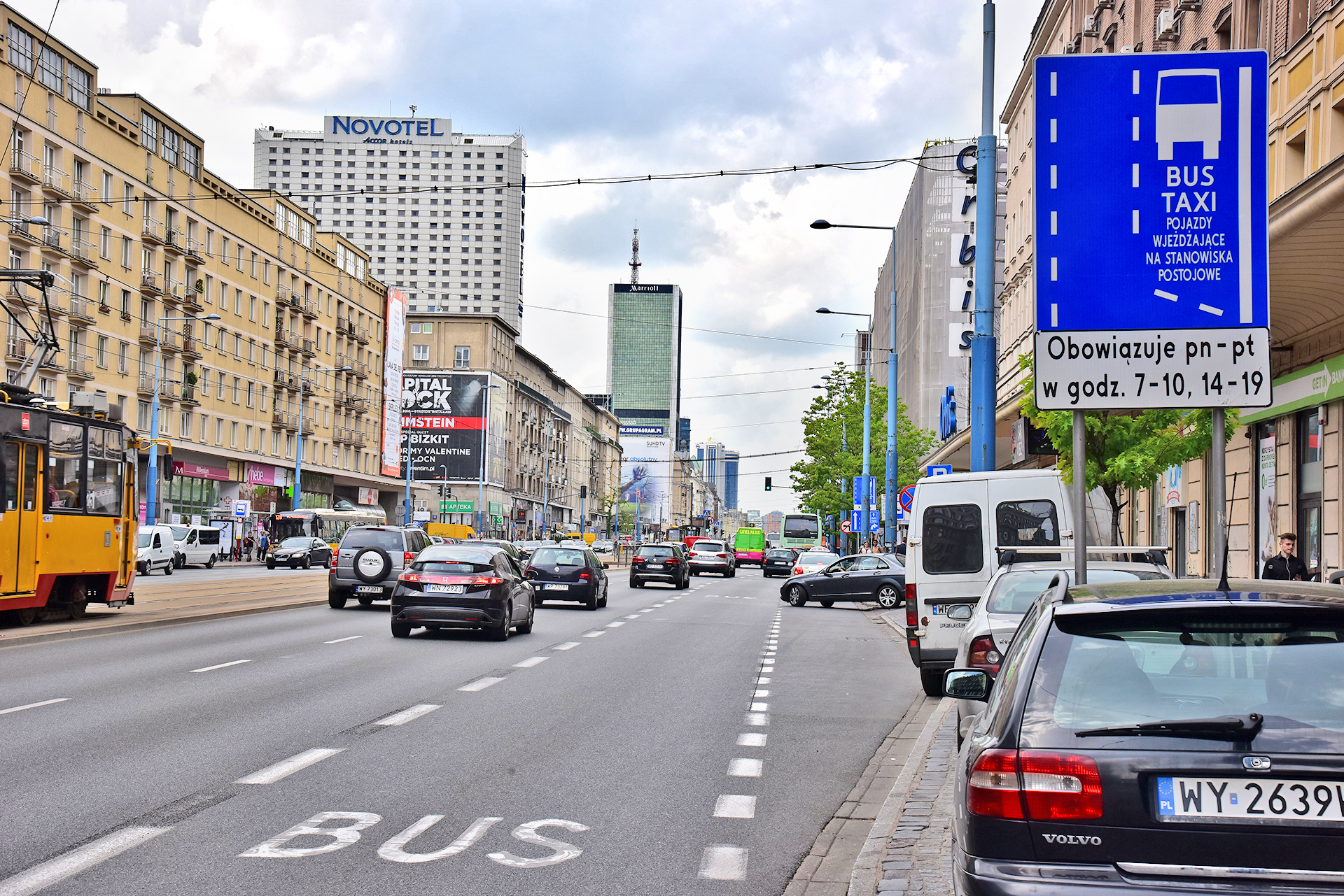 znaki na drodze_buspas czasowy