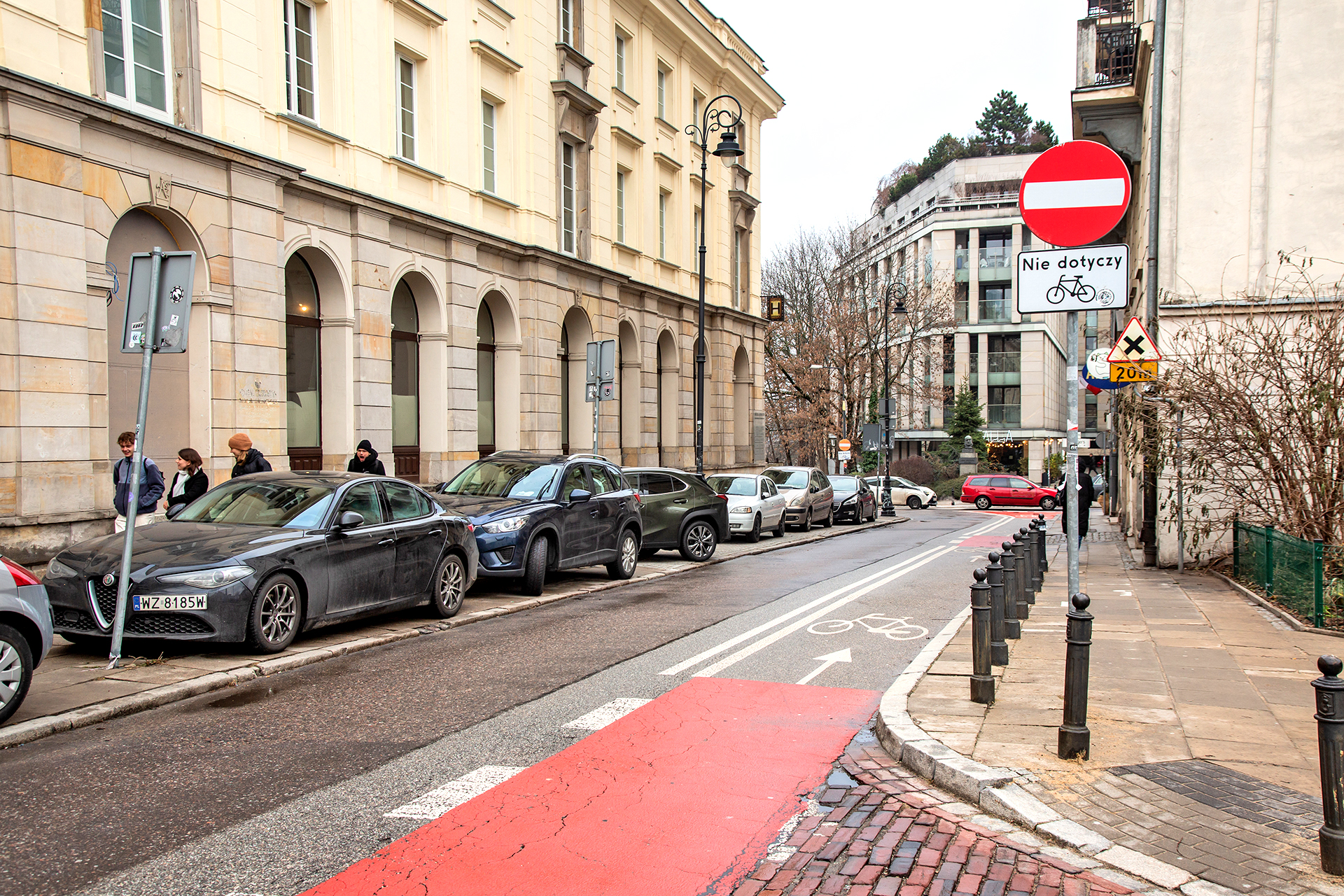 znaki na drodze_kontrapas rowerowy