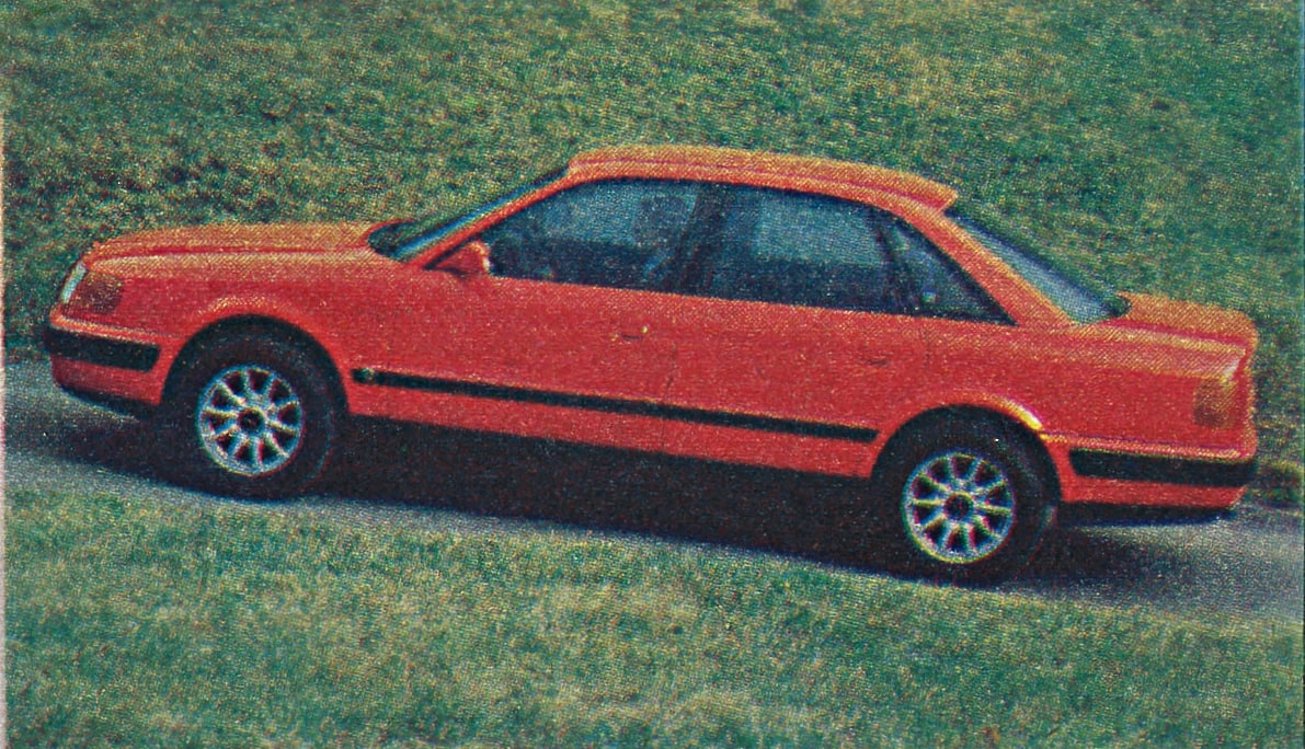 Audi 100 C4 quattro bok