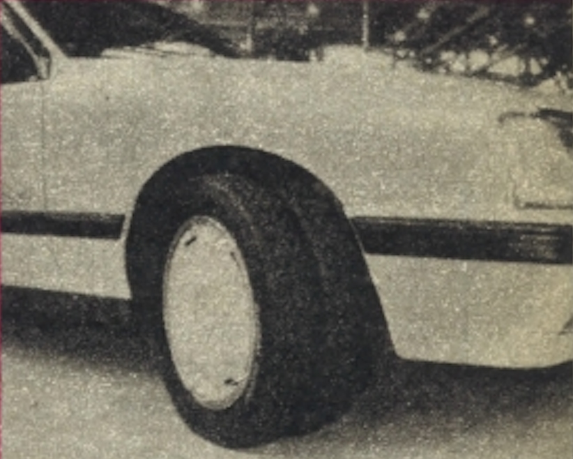 opel monza podwójne opony