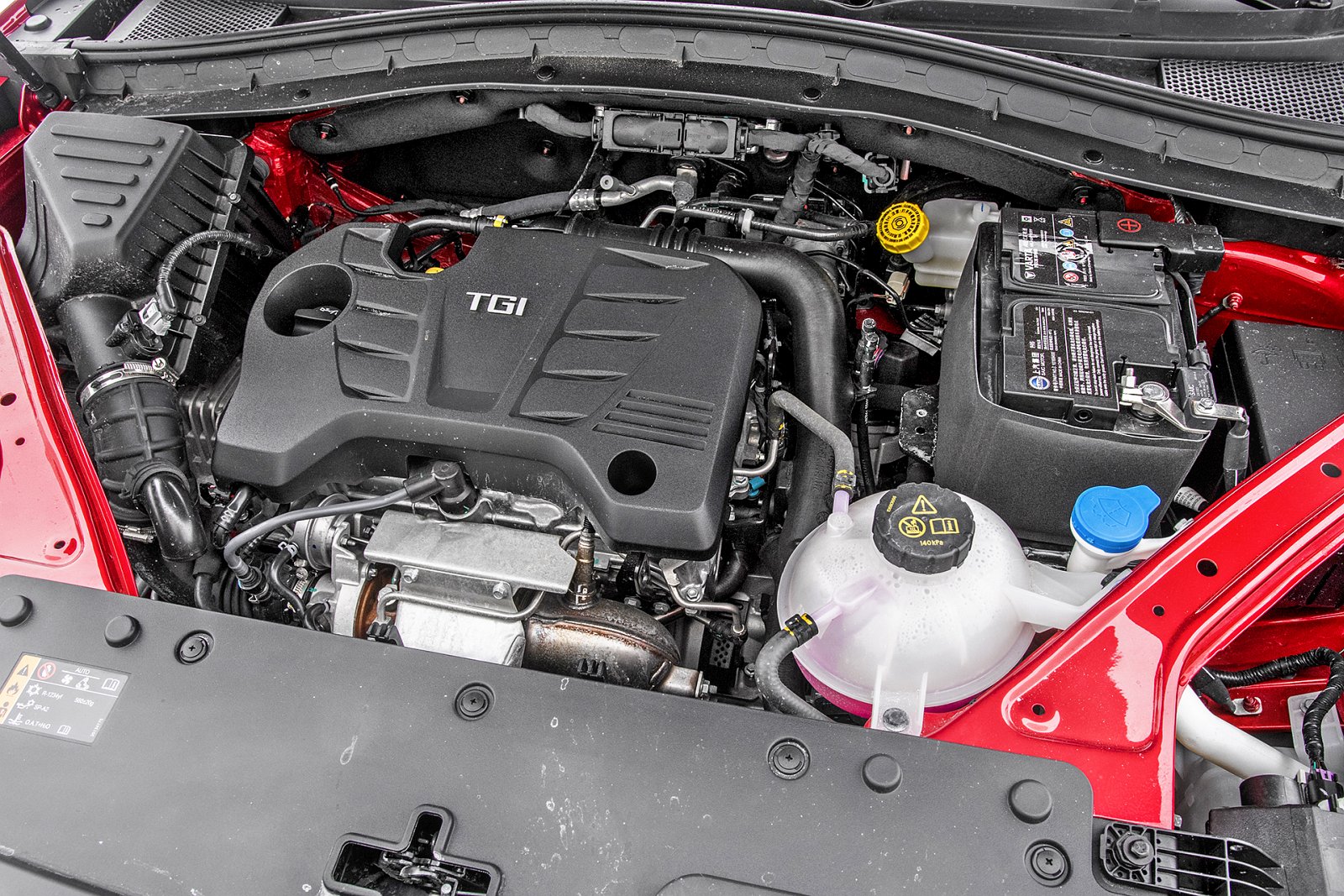 mg hs 2024 test silnik