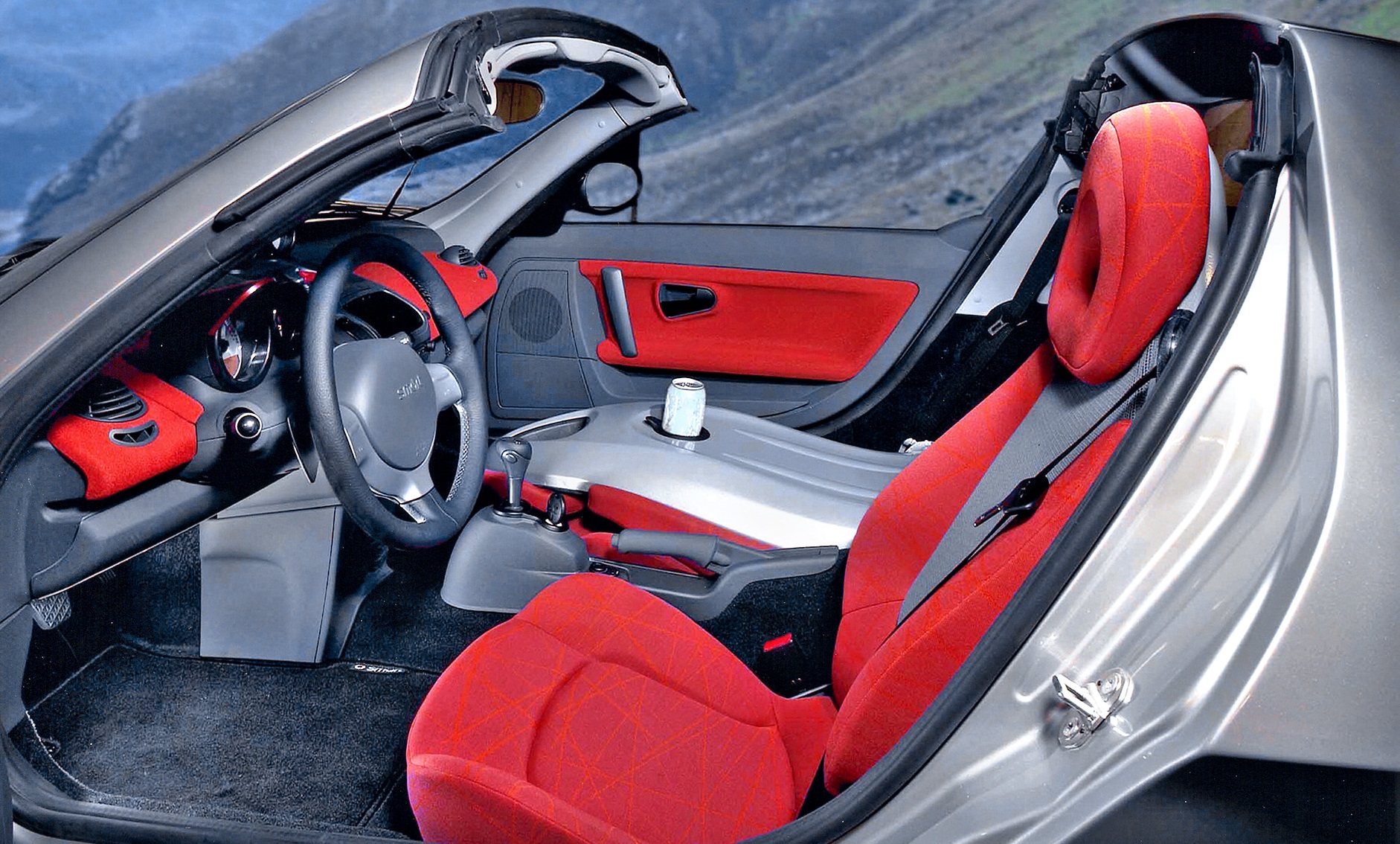 zadatki na youngtimera_smart roadster wnetrze