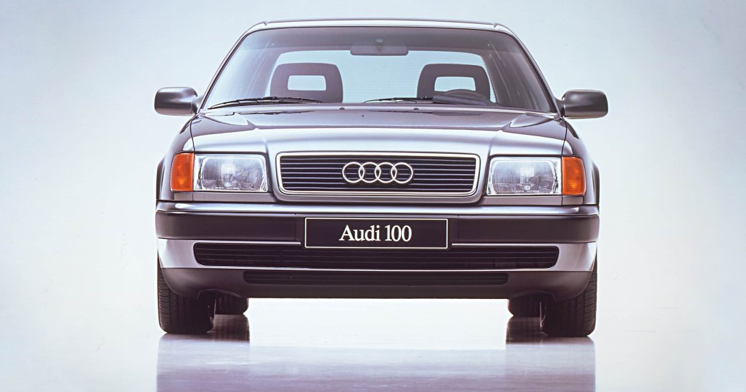 Audi 100 (C4) – przód