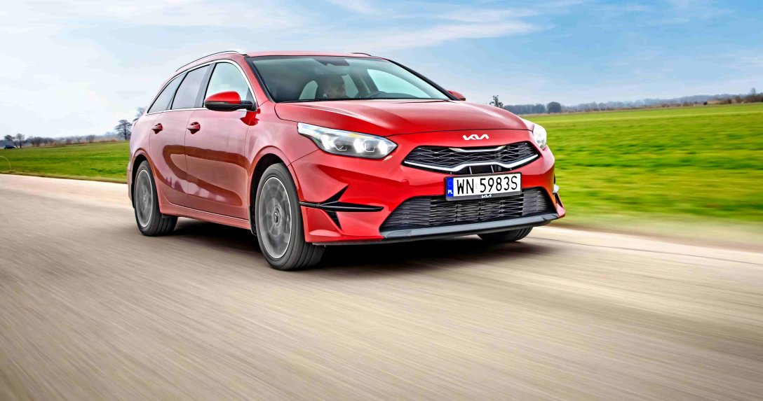 Kia Ceed SW 1.5 T-GDI 7DCT – test, przód w ruchu