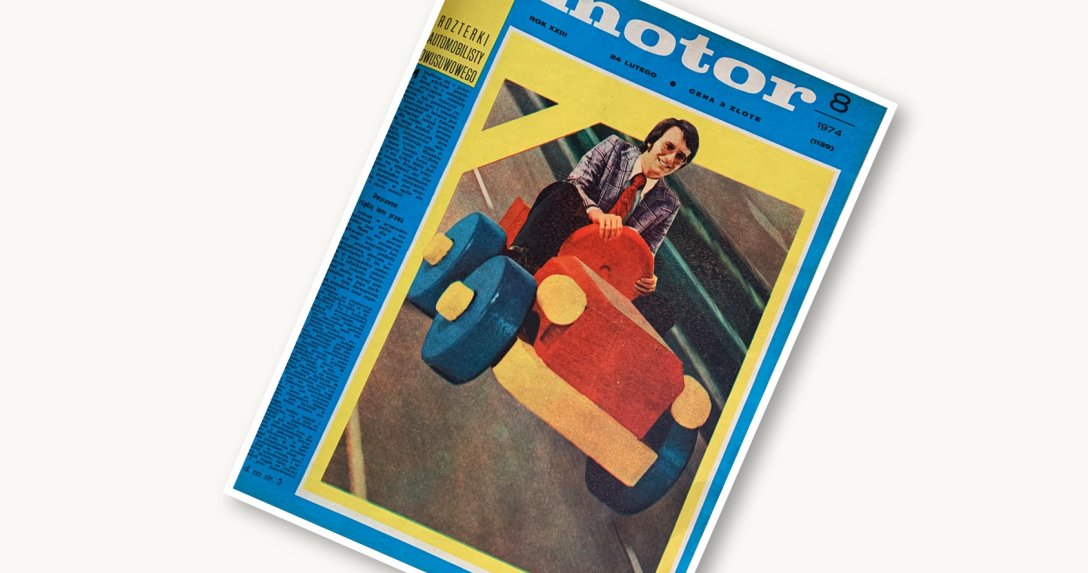 Okładka Motor nr 8 z 1974 r