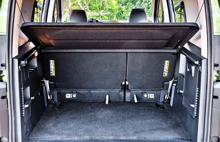 Ford Tourneo Courier – bagażnik