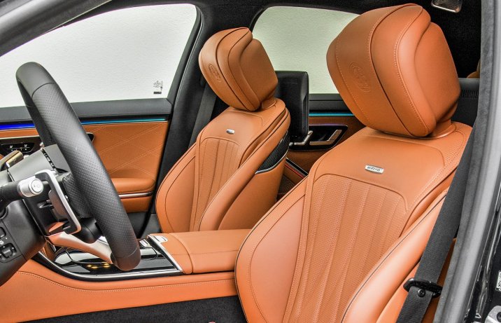 Mercedes-AMG S 63 E Performance (2024) – test – fotele przednie