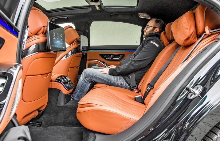 Mercedes-AMG S 63 E Performance (2024) – test – fotele tylne