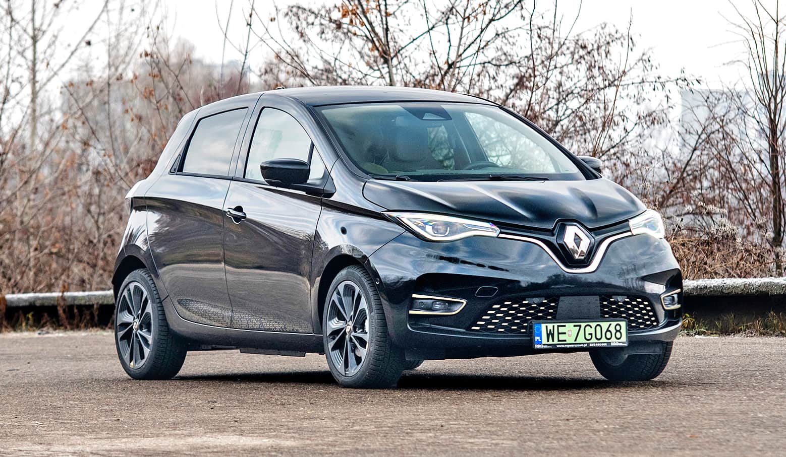 renault zoe przód