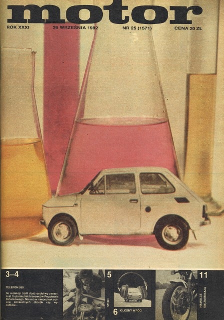 motor numer 25 z 1982 roku okładka