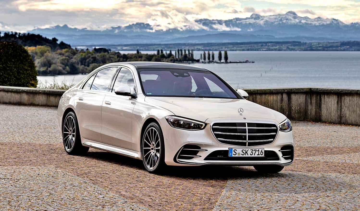 Mercedes klasy S przód