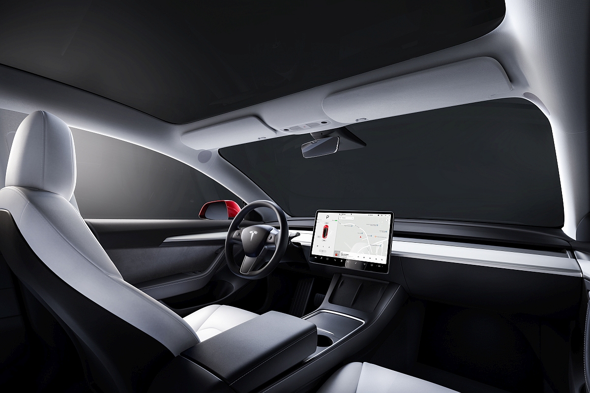 Tesla Model 3 kabina