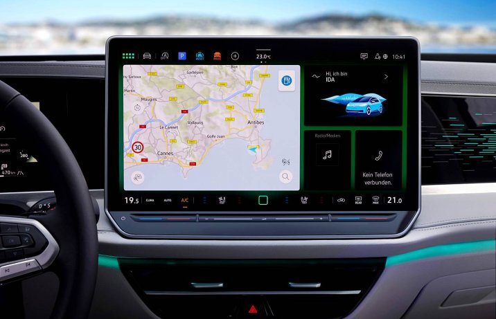 Volkswagen Passat B9 (2024) – wyświetlacz