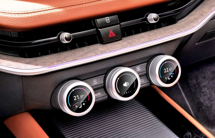 Nowa Skoda Superb (2024) – wnętrze, Smart Dials