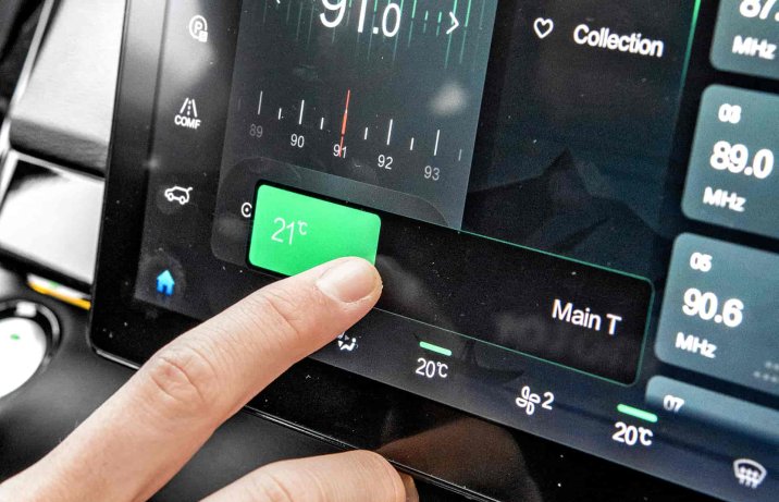 BAIC Beijing 5 Luxury – wnętrze, elektronika, regulacja temperatury