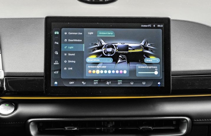 BAIC Beijing 5 Luxury – wnętrze, elektronika, interfejs