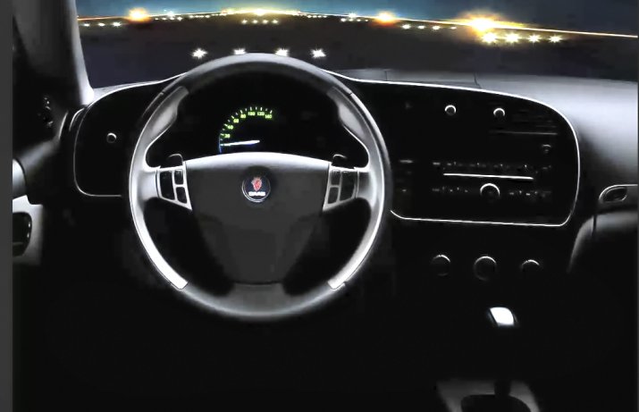 deska rozdzielcza – Saab