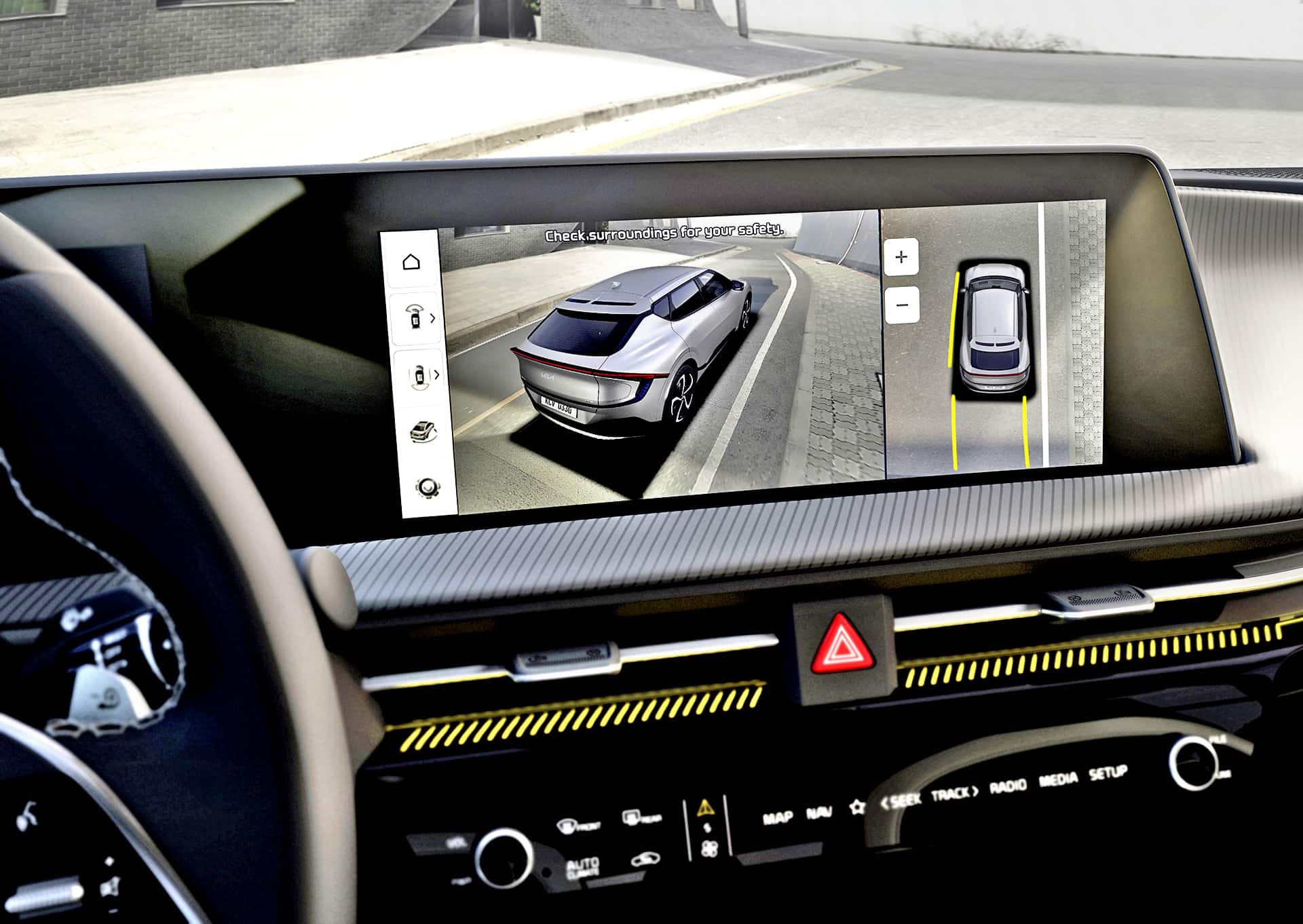 kia ev6 wyświetlacz