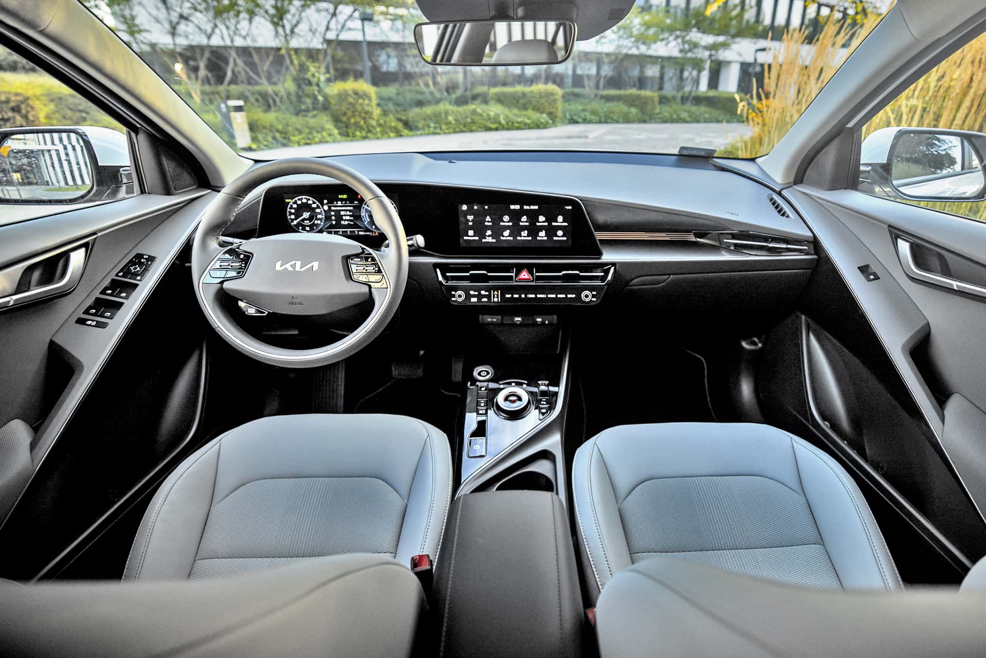 kia niro ev wnętrze