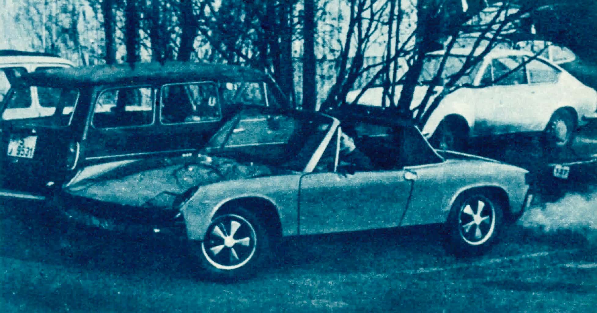 porsche z silnikiem centralnym prototyp