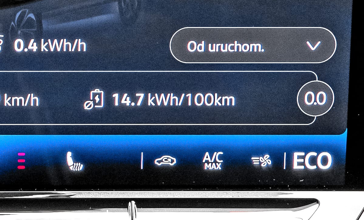 Volkswagen ID.7 Special Edition zużycie energii
