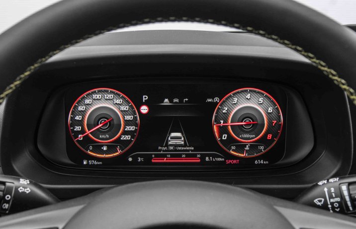 Hyundai i20 1.0 T-GDI 7DCT Smart (2024) – wskaźniki