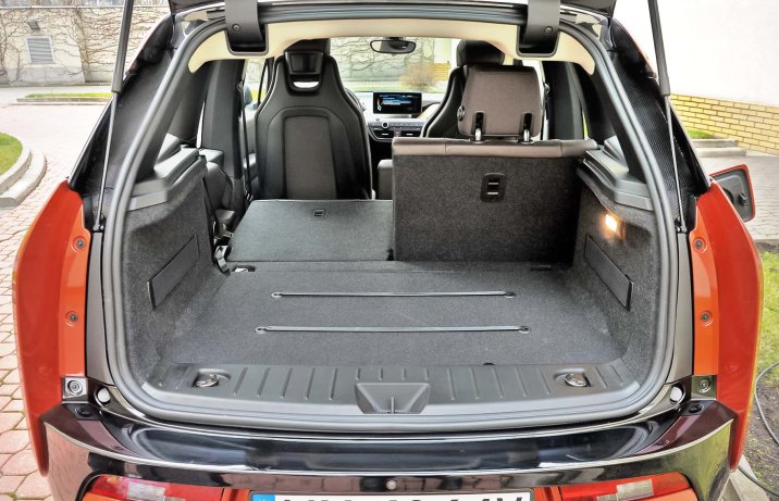 BMW i3 – bagażnik