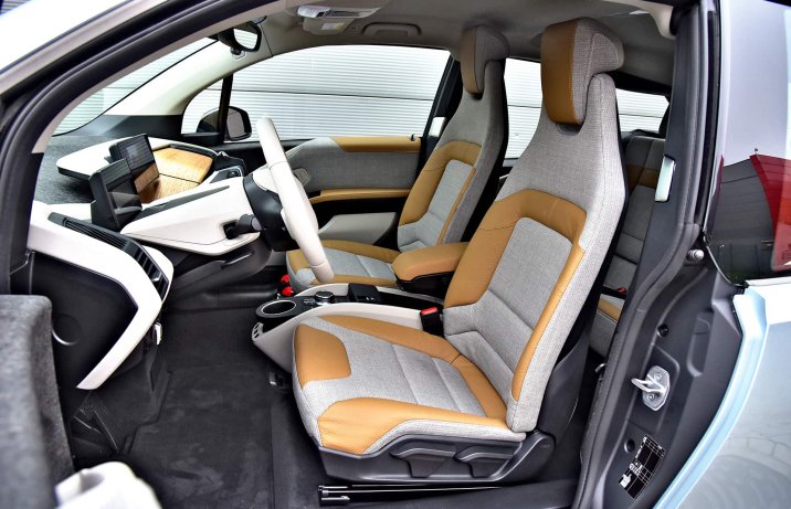 BMW i3 – fotele z przodu