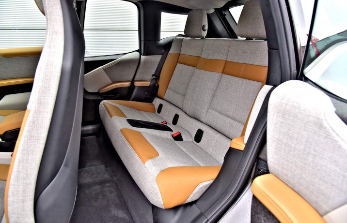 BMW i3 – siedzenia z tyłu