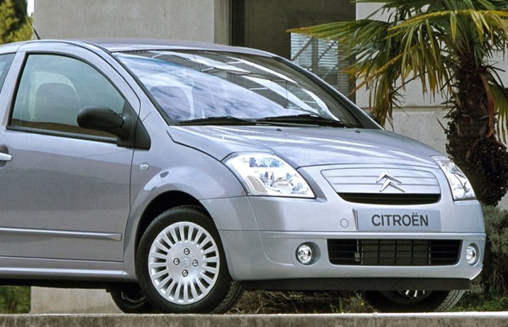 Citroen C2 – przód