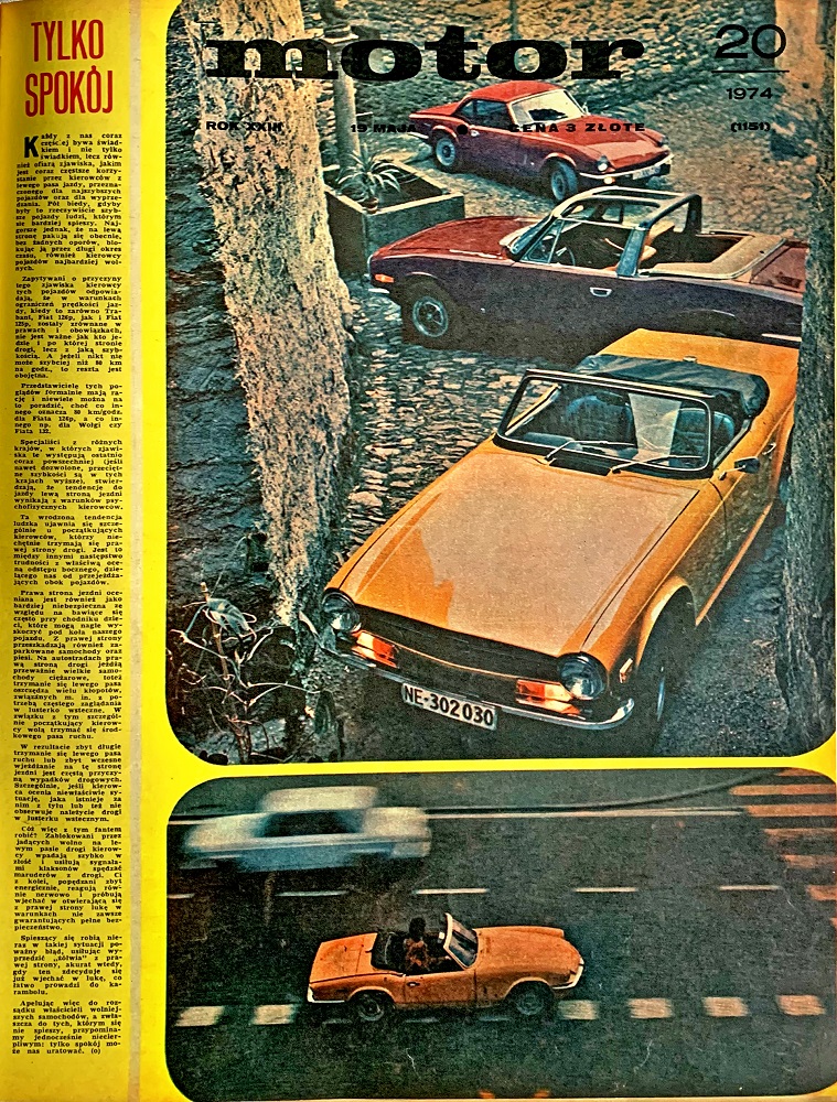 motor retro 20 1974 okladka