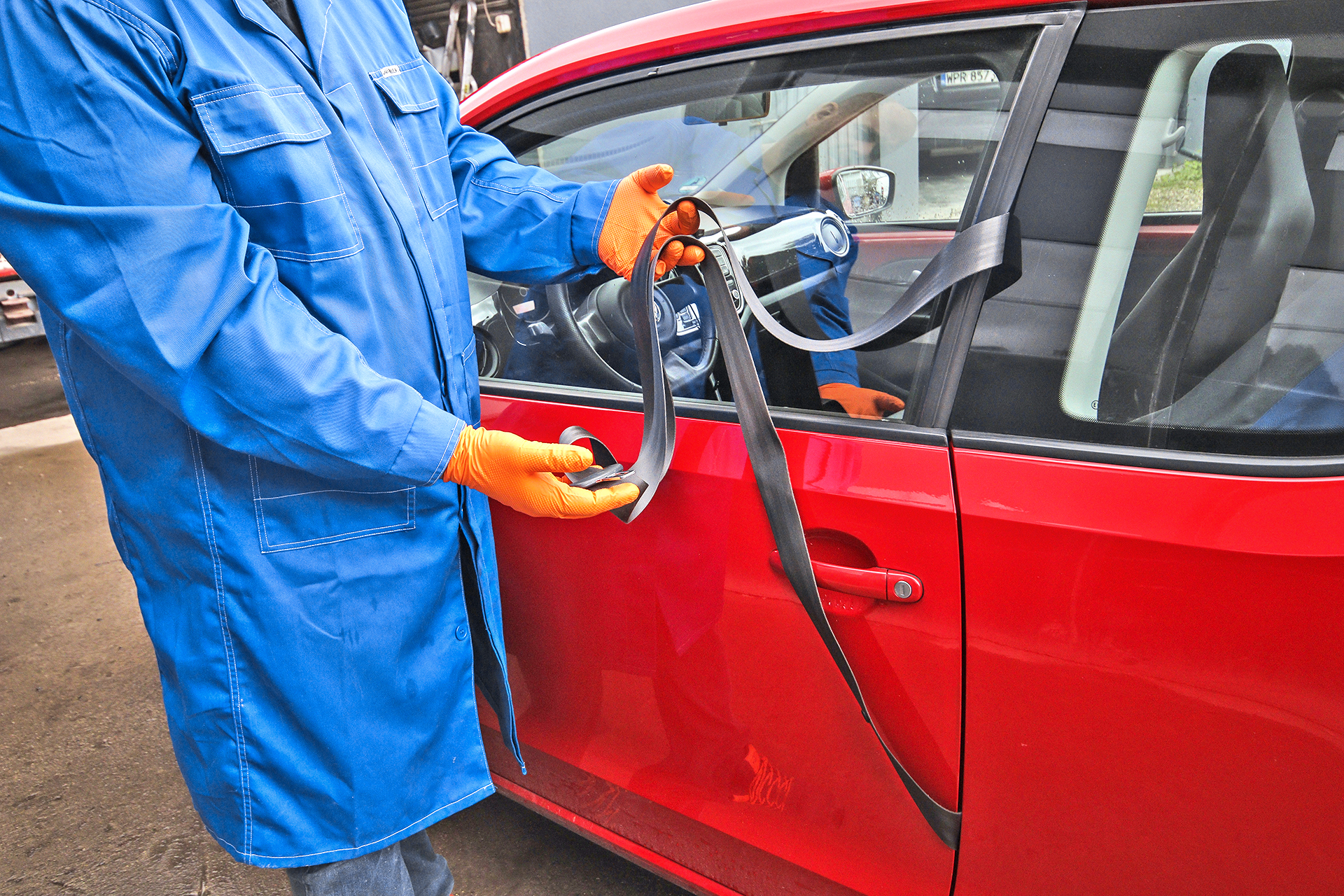 test szczotki do czyszczenia pasow_suszenie