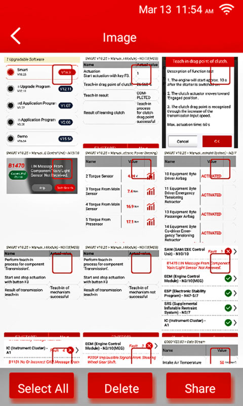 Test skanera Launch Creader Elite X431_zapis screenow