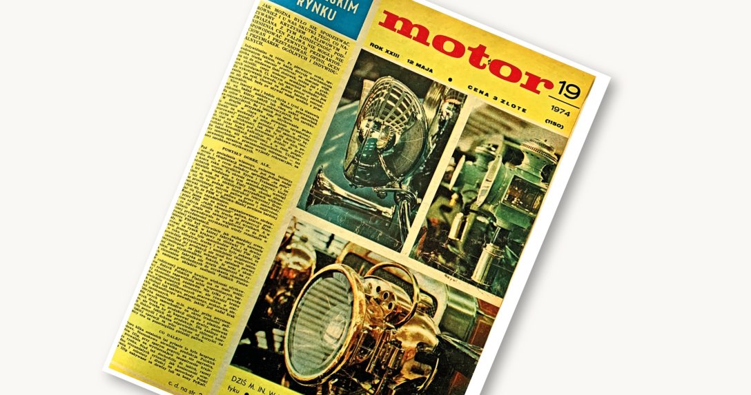 Motor Retro nr 19 z 1974 r. – okładka