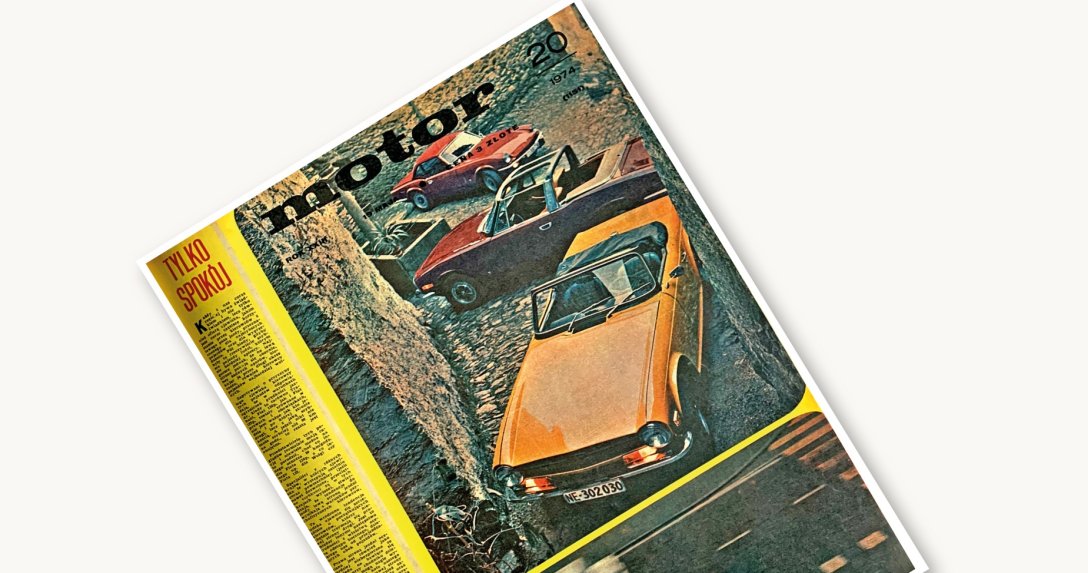 Motor nr 20 z 1974 r. okładka