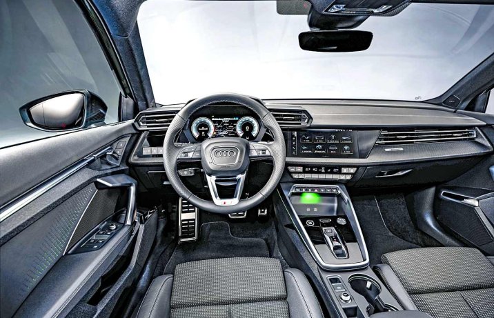Audi A3 (2024) – wnętrze, deska rozdzielcza