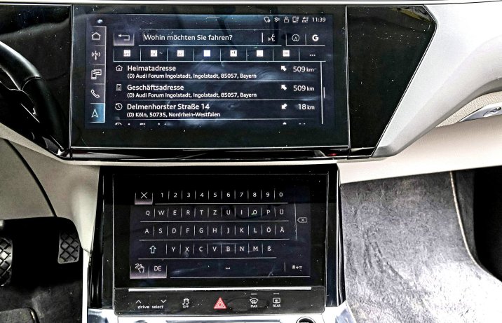 Audi Q8 e-tron 55 quattro – system multimedialny