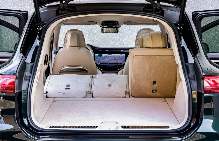 Mercedes EQS SUV 450 4Matic – bagażnik
