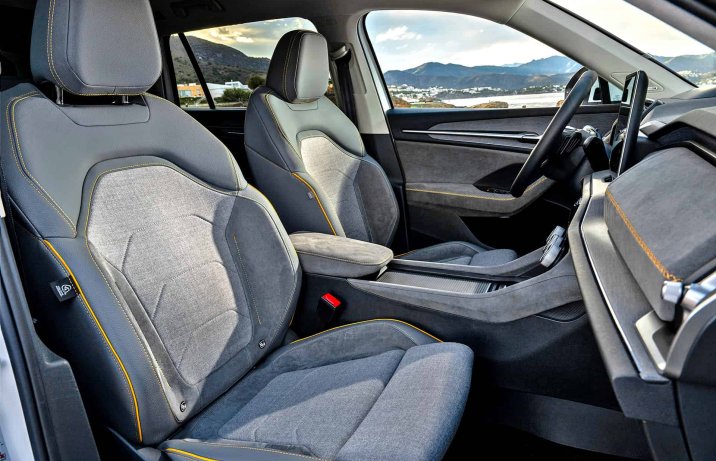 Skoda Kodiaq iV – wnętrze, fotele