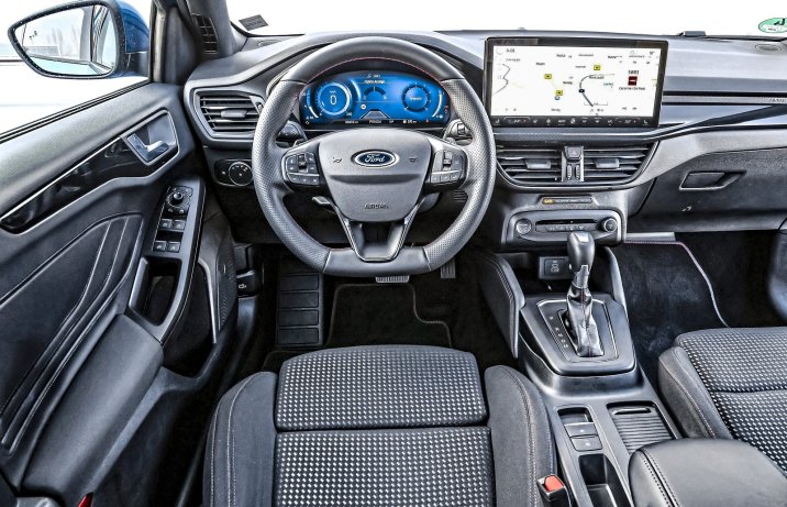 Ford Focus (2024) – test – kokpit