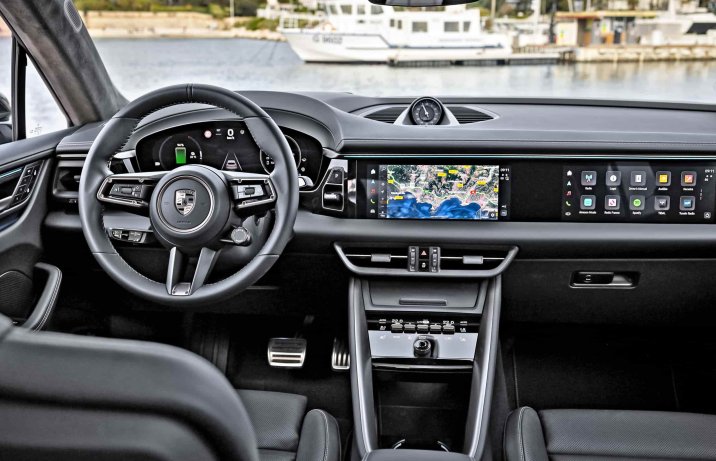 Nowe Porsche Macan Turbo – deska rozdzielcza